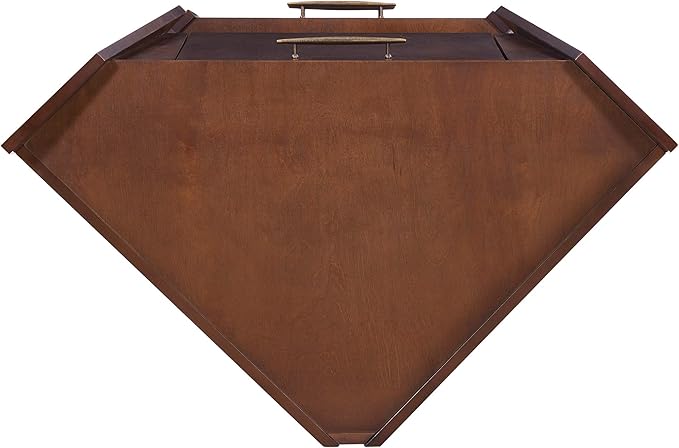 SEI FURNITURE Larson Corner Storage Bar Cabinet - Image 8