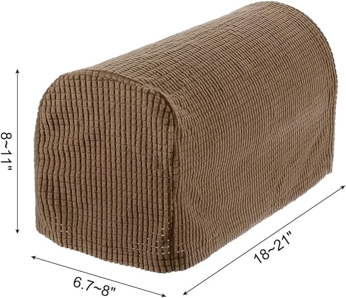 uxcell Stretch Armrest Covers Armchair Anti-Slip - Image 2