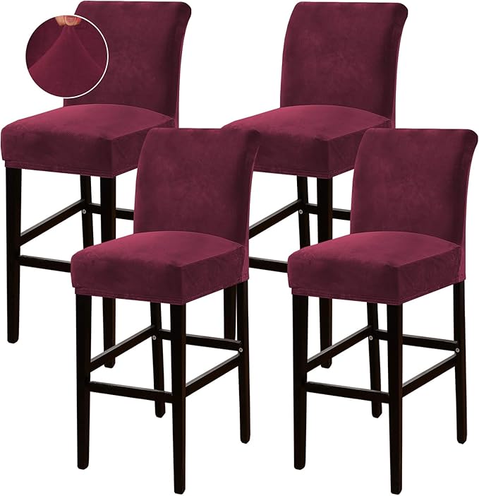 Turquoize Bar Stool Covers 4 Pack Bar Stool Covers by Turquoize