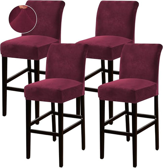 Turquoize Bar Stool Covers 4 Pack Bar Stool Covers by Turquoize