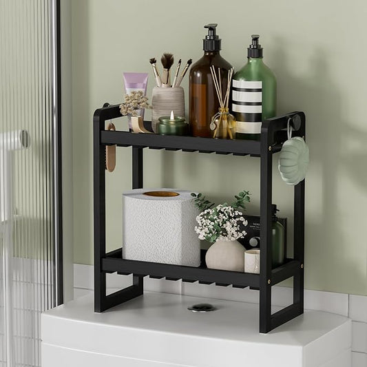 AmazerBath Bamboo Over The Toilet Storage Shelf by AmazerBath