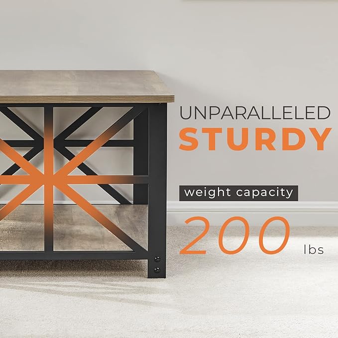 GreenForest Coffee Table for Living Room - Image 5