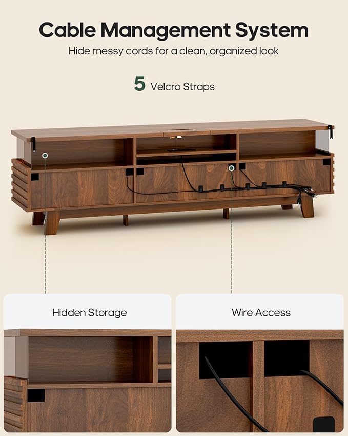 HAUOMS 70.9”TV Stand for Living Room - Image 6
