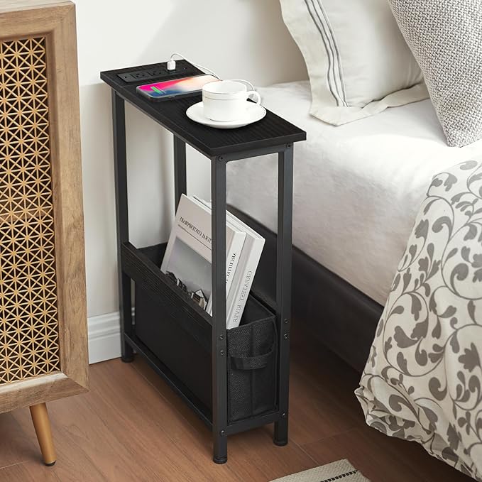 BAMGROW Slim Charging End Table - Image 6