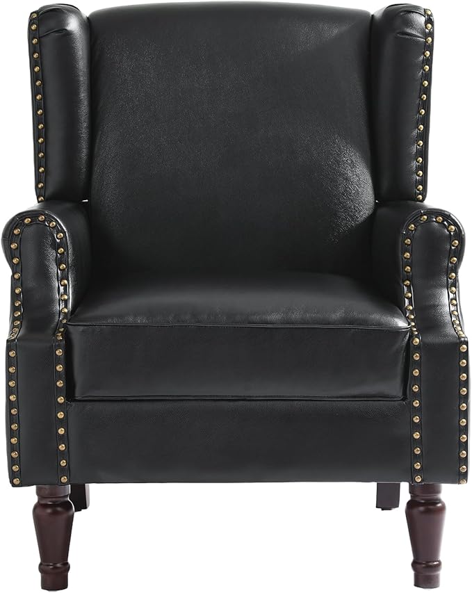 Pia Ricco High Back Floral Accent Chair - Image 6
