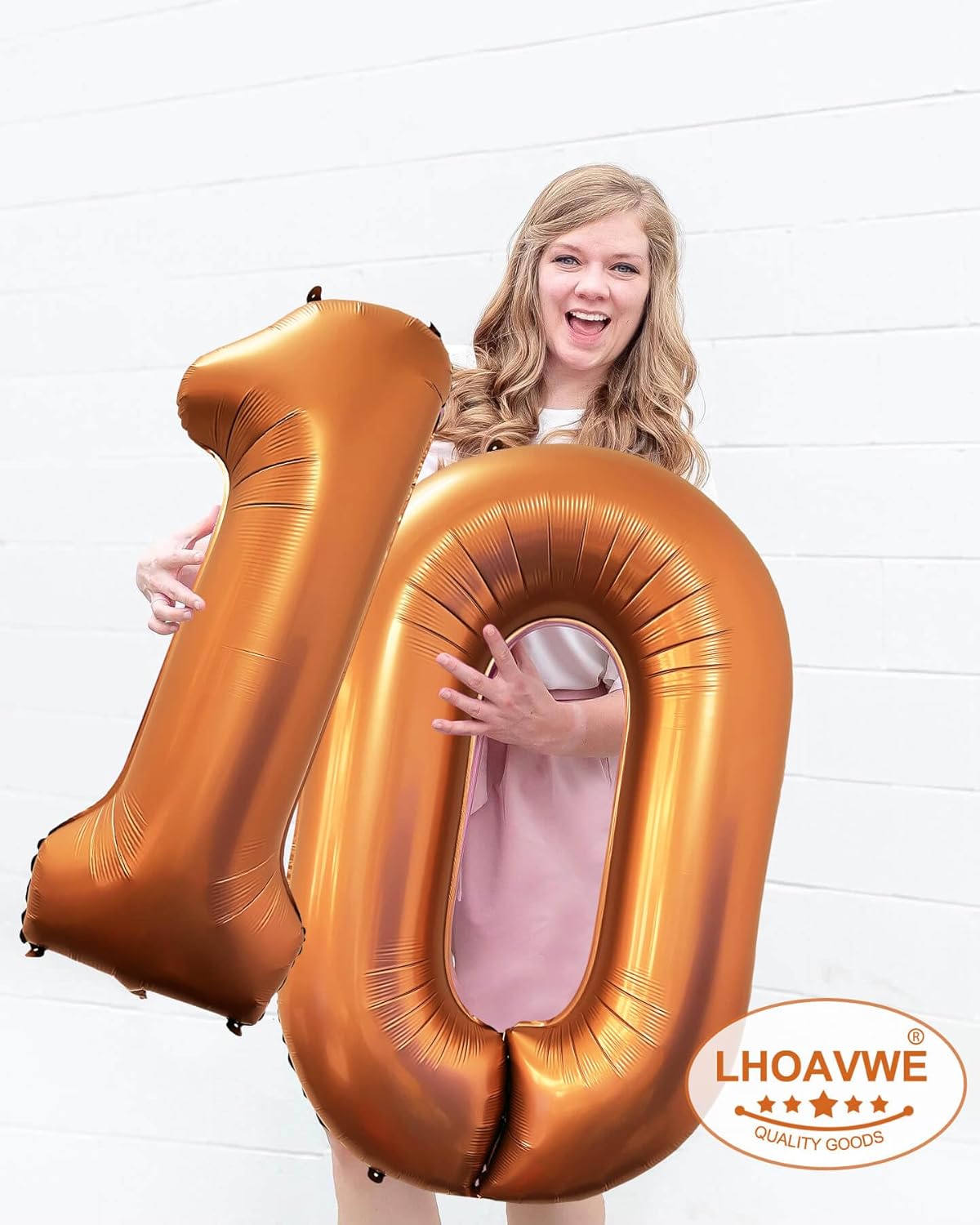 Number 24 Orange Balloons 40 Inch Giant Orange 24 or 42 Number Foil Helium Balloons for 24th Orange Birthday Party Supplies 42th Anniversary Events Decorations