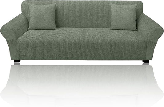 Sofa Slipcover with 2 Pillow Cover by Jcones