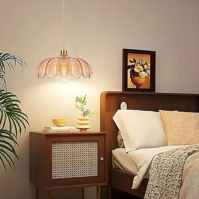 QIYIZM Plug in Pendant Light Hanging Lights - Image 3