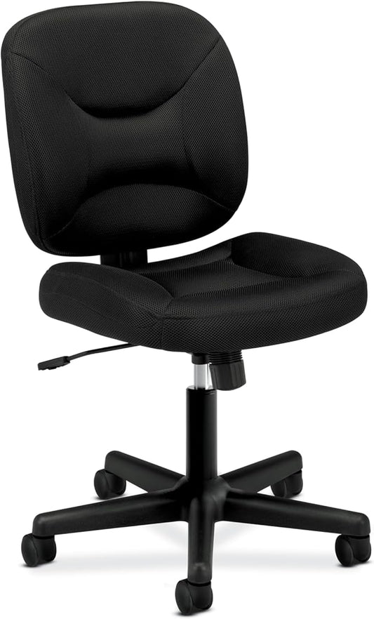 HON ValuTask Ergonomic Armless Office Chair by HON