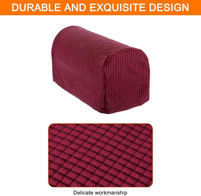 uxcell Stretch Armrest Covers Armchair Anti-Slip - Image 5
