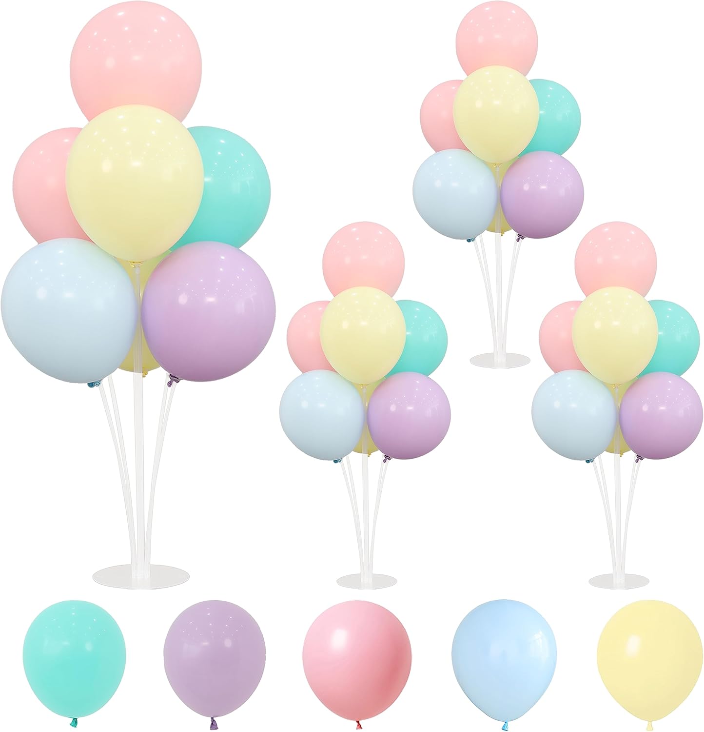Balloon Stand Kit For Table Centerpieces Pastel Balloons Holder Baby Shower Birthday Party Decorations