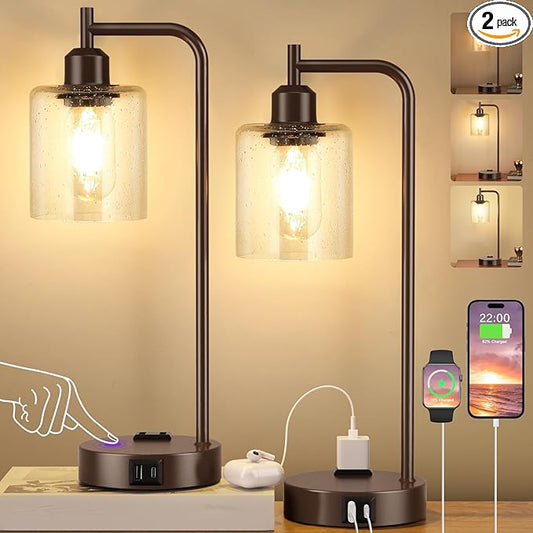 Innqoo Industrial Touch Table Lamps by Innqoo
