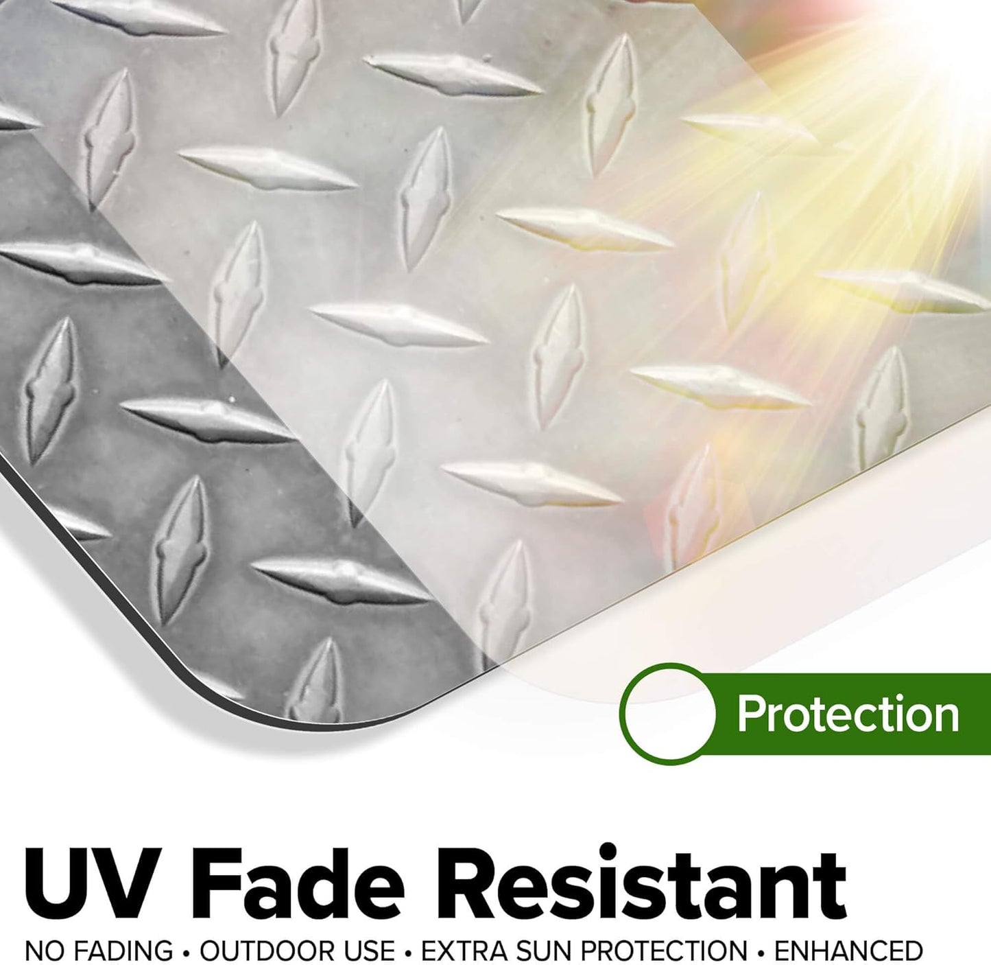 Custom Sign, Custom Street Sign, 11 Font Colors, 13 Font Styles, 4 Hole Options, 22 Sizes, 24x24 Inches, Rust Free DiBound, Fade Resistant, Made in USA by My Sign Center (Diamond Metal)