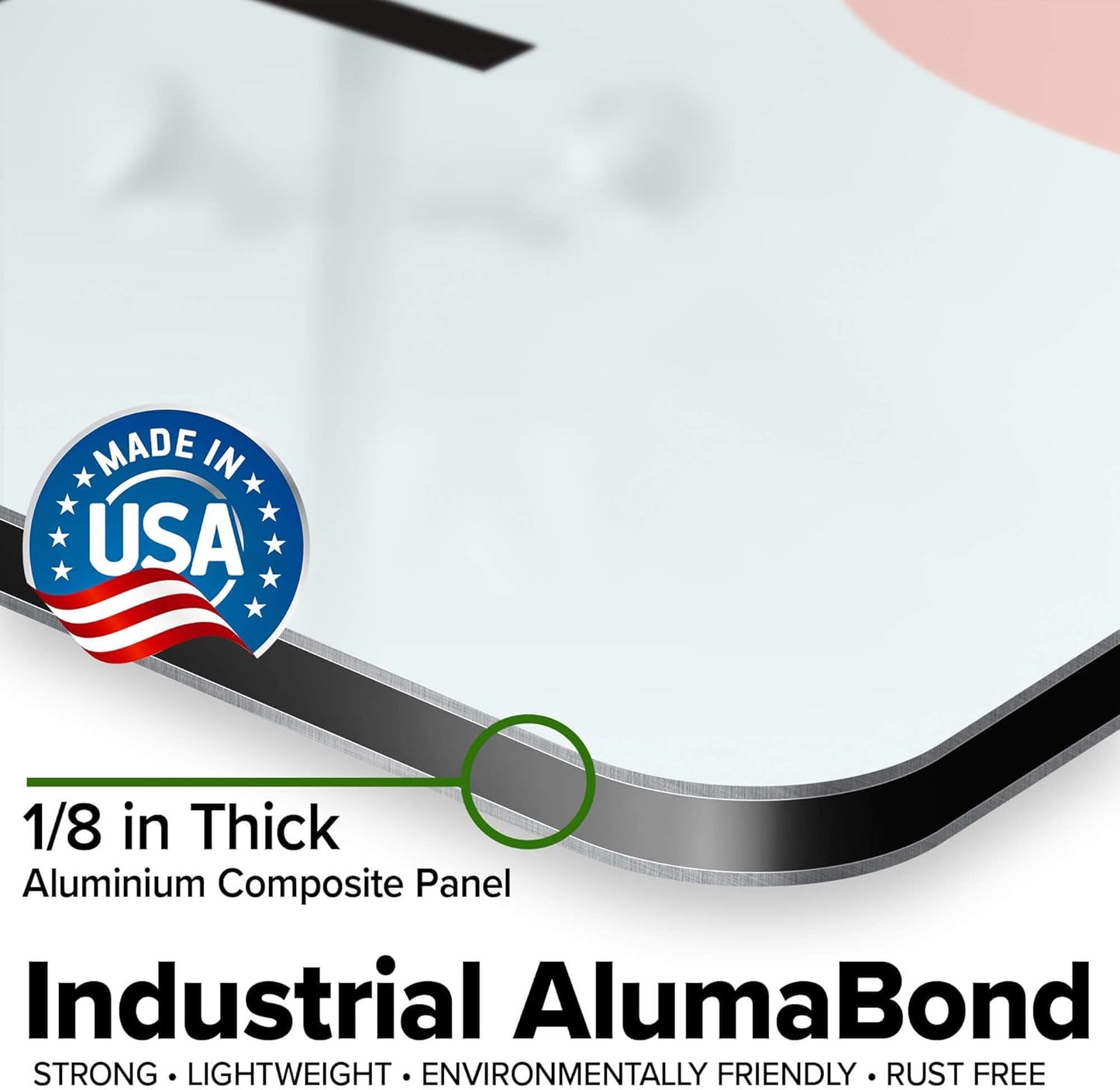 Custom Sign, Custom Street Sign, 11 Font Colors, 13 Font Styles, 4 Hole Options, 22 Sizes, 24x24 Inches, Rust Free DiBound, Fade Resistant, Made in USA by My Sign Center (Minimalist)