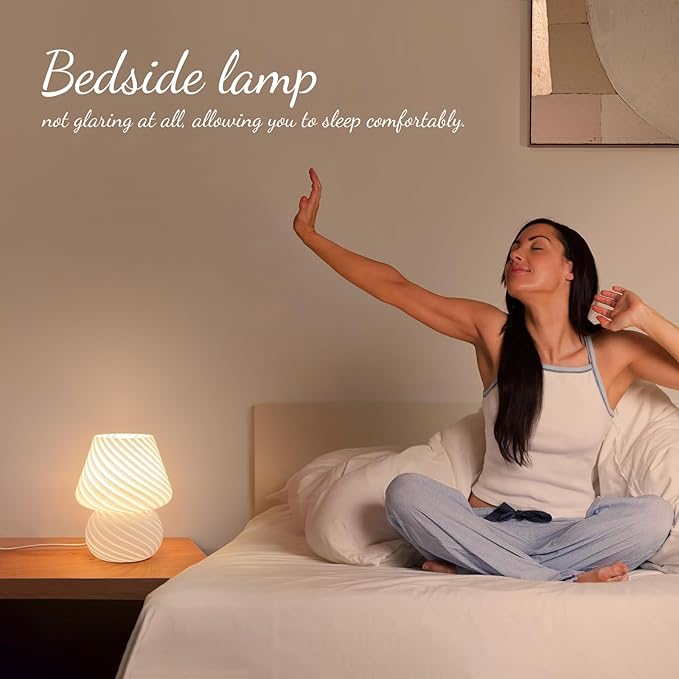 ONEWISH Mushroom Lamps Set of 2 - Image 3