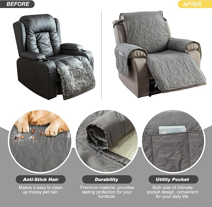 100% Waterproof Recliner Chair Cover, Recliner Chair Covers - Image 4