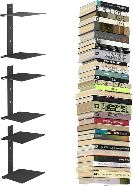 Mefirt Invisible Floating Bookshelves by Mefirt