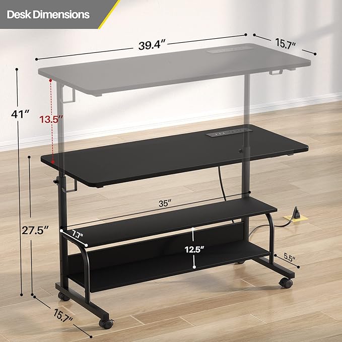 Armocity Rolling Standing Desk - Image 8