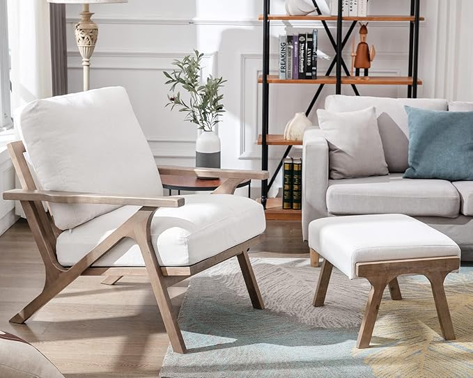 HNY Mid Century Modern Accent Chair - Image 6