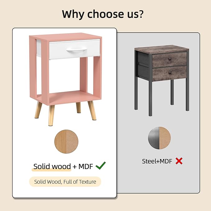 GYIIYUO Nightstands Set of 2 - Image 4