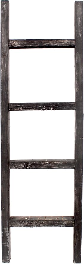 BARNWOODUSA Rustic Decorative Ladder by BarnwoodUSA