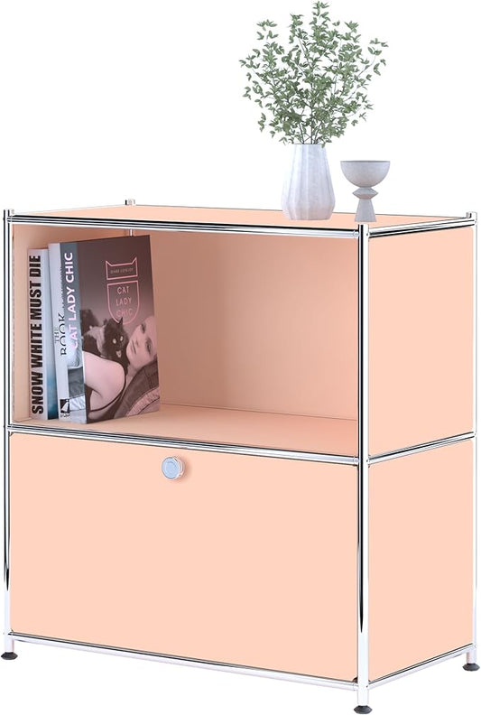 32.5-Inch Flip-Top Side Table & Buffet Cabinet by SIMPLINK