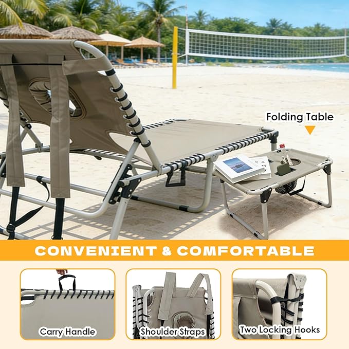 Backpack Sun Tanning Chair - Image 7