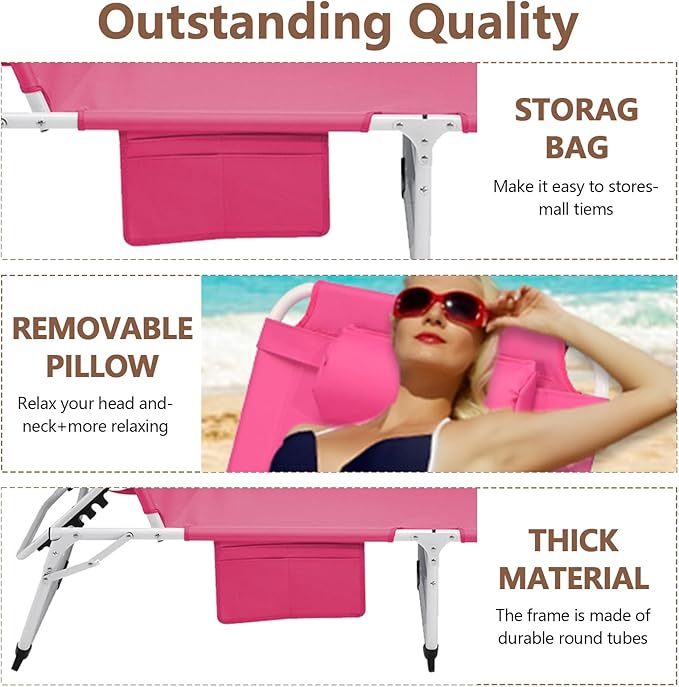 3-in-1 Heavy Duty Tanning Chair - Image 6