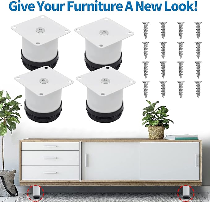 2.5 Inch Metal Furniture Legs - Image 2