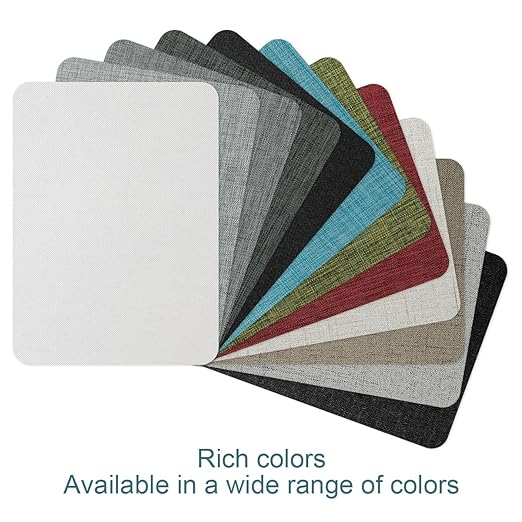 WILDREEDS 2 Pcs 8 x11 Inch Linen Repair Patches, Self-Adhesive Fabric Patch - Image 4