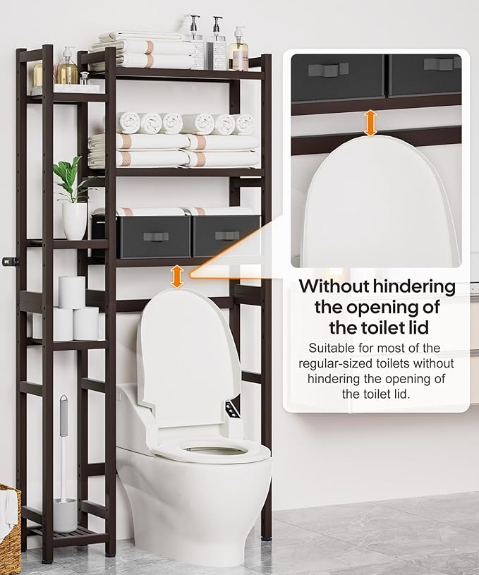Homde Over The Toilet Storage - Image 3