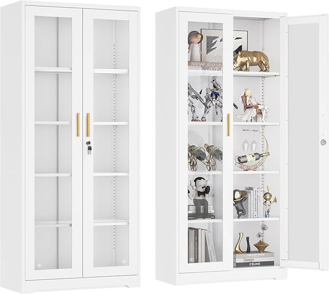 UNICOLY Lockable Display Cabinet by For30YearsWehavespecializedinsteelfurniture