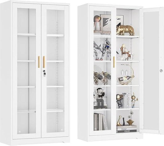 UNICOLY Lockable Display Cabinet by For30YearsWehavespecializedinsteelfurniture