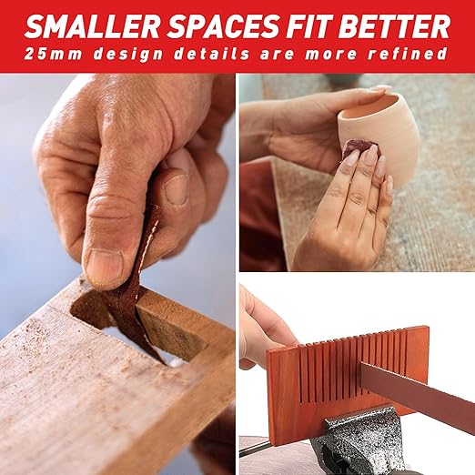 Emery Cloth Roll, 60 Grit Sandpaper Roll, Wet and Dry Emory Cloths - Image 3