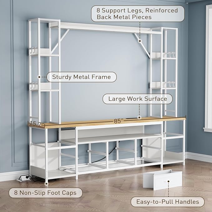 RALGEND Large Entertainment Center - Image 8