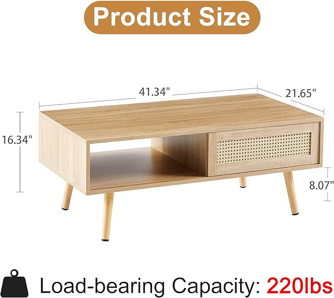 Mid Century Modern Coffee Table - Image 2