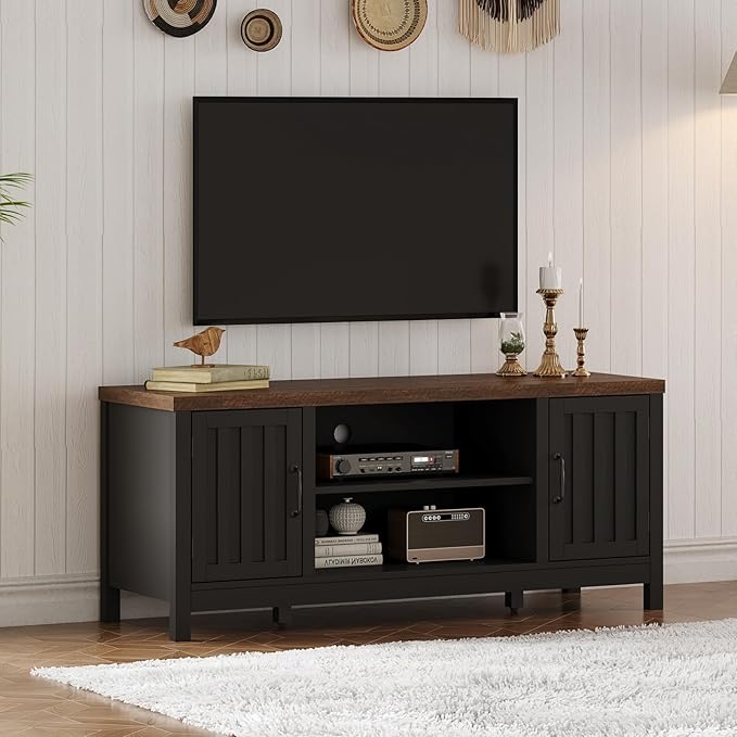 ChooChoo Farmhouse TV Stand for Televisions up to 55 inches, Entertainment by ChooChoo
