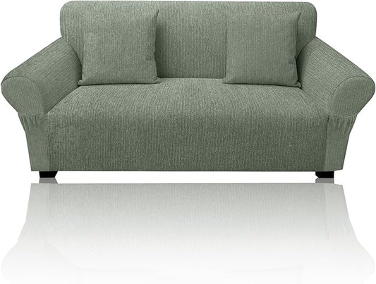 Loveseat Slipcover with 2 Pillow Cover by Jcones