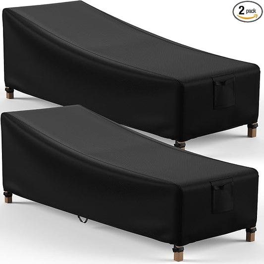 Mrrihand Chaise Lounge Cover, Patio Furniture Covers, Patio Lounge Chair Cover by Mrrihand