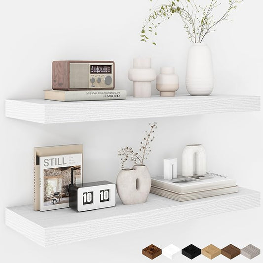 Fun Memories 24 Inch Floating Shelves by FunMemories