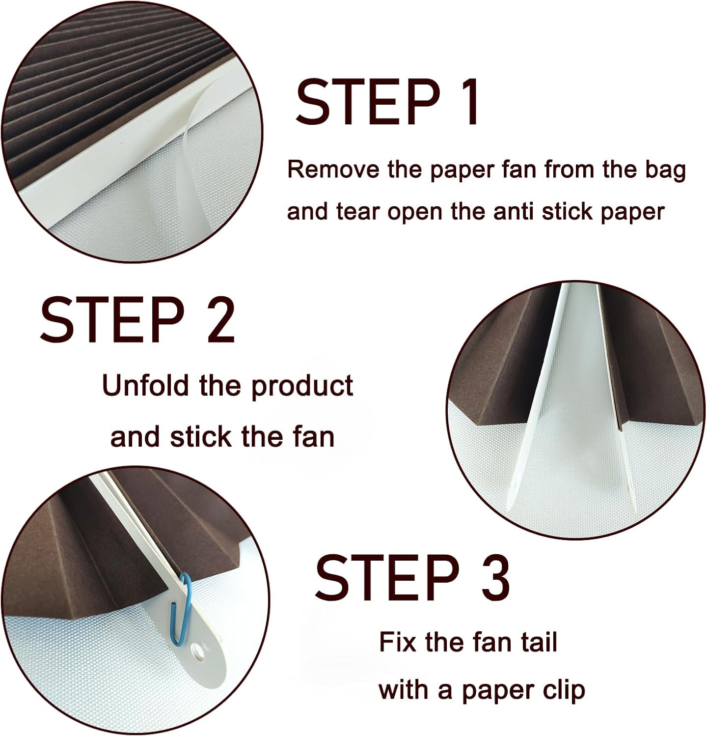 BARTHEW Coffee Party Decorations,Coffee Birthday Decorations,Party Events Accessories,Coffee Themed Party,Friends Party16in Hanging Paper Fans 30 Color DIY Set(Coffee))