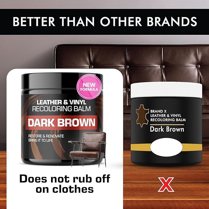 FORTIVO Leather and Vinyl Recoloring Balm Maroon - Image 5