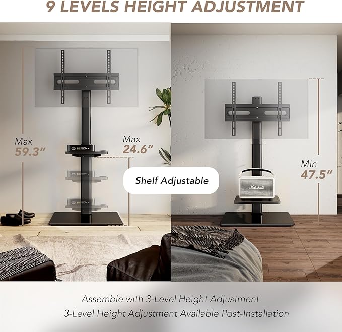 AX WABER Universal Floor TV Stand - Image 3