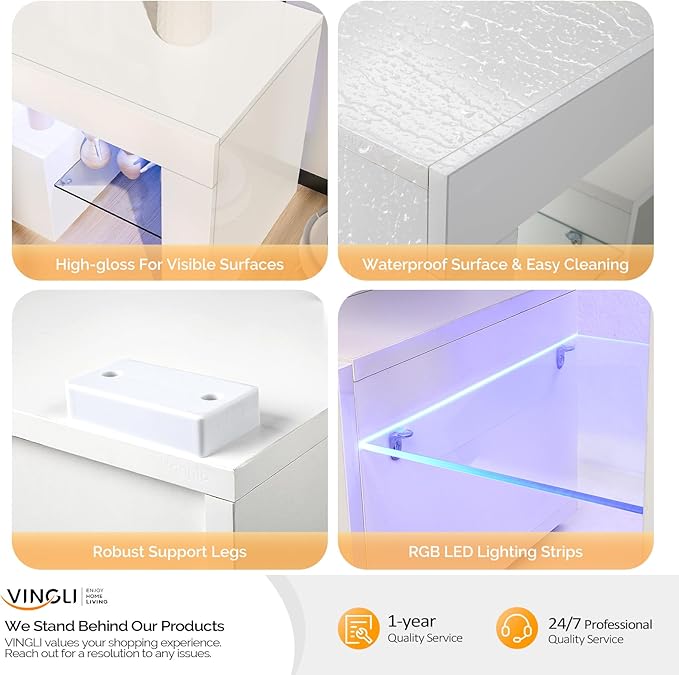 VINGLI LED TV Stand - Image 8