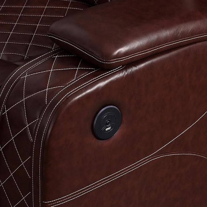 Power Recliner Loveseat Sofa - Image 6