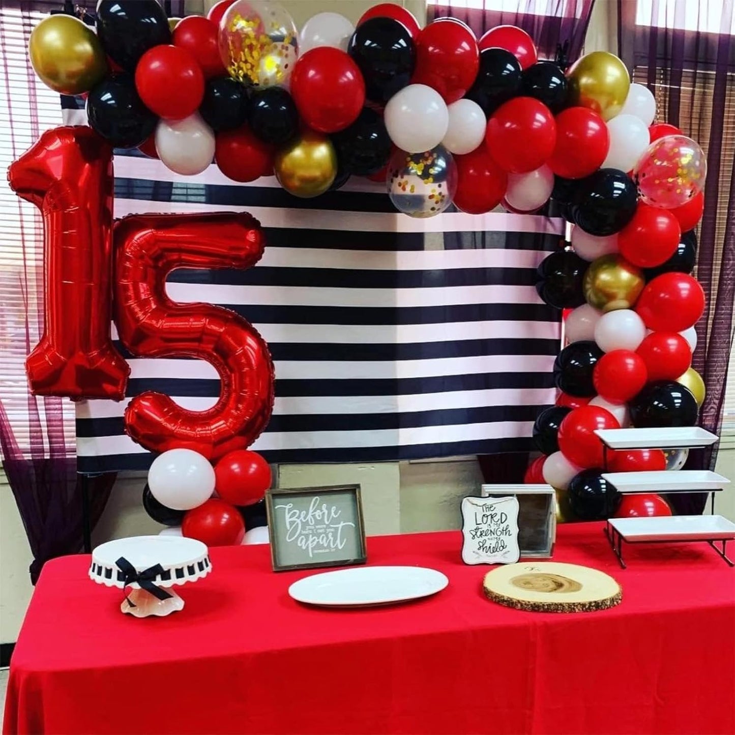 40 Inch Red Number 7 Balloon for Boys Girls, Large Self Inflating Foil Number Balloons 0-9 for Boys Girls, Digit 7 Helium Balloons for Women Men Birthday Christmas New Year Party Anniversary Supplies