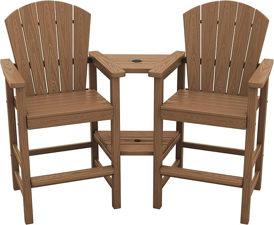 SERWALL Tall Adirondack Chairs Set of 2 by SERWALL