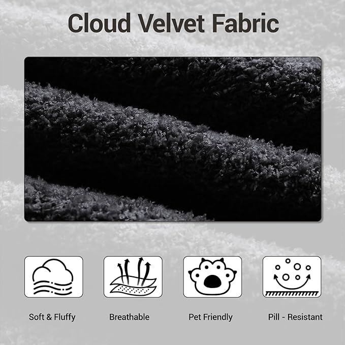 Modular Cloud Couch Sectional, Boneless Sofa - Image 4