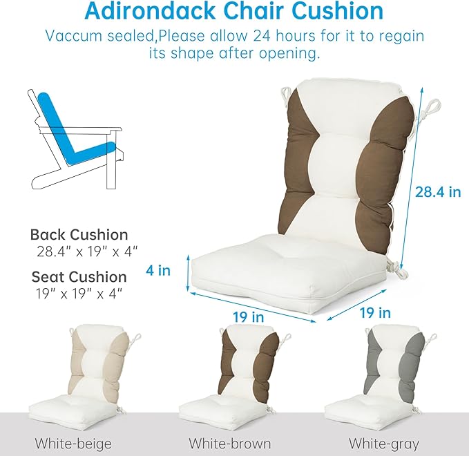 Rocking Chair Cushions Set - Image 3