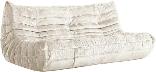 Bean Bag Chair, 3 Seater Fireside Chair, Giant Bean Bag Chairs by Cansunna